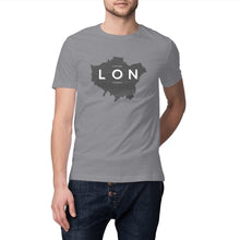 Load image into Gallery viewer, Eco - Friendly 100% Organic Cotton Unisex Classic T-Shirt 140 - 155 – London Map - Soil and Body