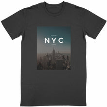 Load image into Gallery viewer, Eco - Friendly 100% Organic Cotton Unisex Classic T-Shirt 140 - 155 – NYC - Soil and Body