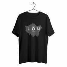 Load image into Gallery viewer, Eco - Friendly 100% Organic Cotton Unisex Heavyweight Sustainable T-Shirt 175 – London Map - Soil and Body