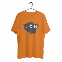 Load image into Gallery viewer, Eco - Friendly 100% Organic Cotton Unisex Heavyweight Sustainable T-Shirt 175 – London Map - Soil and Body