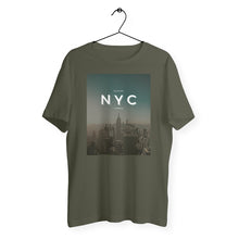 Load image into Gallery viewer, Eco - Friendly 100% Organic Cotton Unisex Lightweight T-Shirt 155 – NYC - Soil and Body