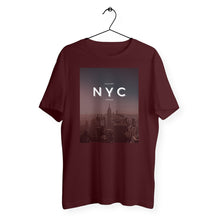 Load image into Gallery viewer, Eco - Friendly 100% Organic Cotton Unisex Lightweight T-Shirt 155 – NYC - Soil and Body