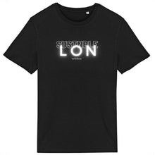 Load image into Gallery viewer, Eco - Friendly 100% Organic Cotton Unisex Lightweight T-Shirt 155 – SUSTNBLE LON - Soil and Body