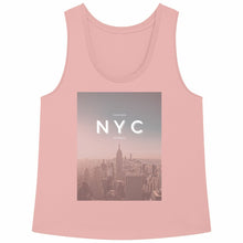 Load image into Gallery viewer, Eco - friendly 100% Premium Organic Cotton Women's Comfort Fit Tank Top - NYC - Soil and Body
