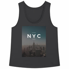 Load image into Gallery viewer, Eco - friendly 100% Premium Organic Cotton Women's Comfort Fit Tank Top - NYC - Soil and Body