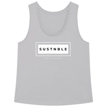 Load image into Gallery viewer, Eco - friendly 100% Premium Organic Cotton Women's Comfort Fit Tank Top - SUSTNBLE - Soil and Body