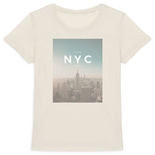 Load image into Gallery viewer, Eco - Friendly 100% Premium Organic Cotton Women’s Sustainable Slim T-Shirt 155 – NYC - Soil and Body