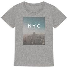Load image into Gallery viewer, Eco - Friendly 100% Premium Organic Cotton Women’s Sustainable Slim T-Shirt 155 – NYC - Soil and Body