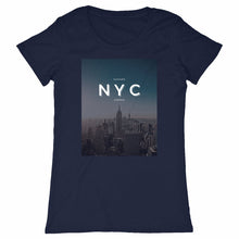 Load image into Gallery viewer, Eco - Friendly 100% Premium Organic Cotton Women’s Sustainable T-Shirt 140 – NYC - Soil and Body