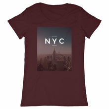 Load image into Gallery viewer, Eco - Friendly 100% Premium Organic Cotton Women’s Sustainable T-Shirt 140 – NYC - Soil and Body