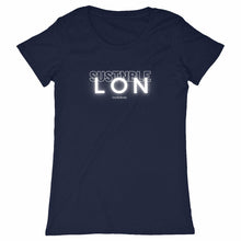 Load image into Gallery viewer, Eco - Friendly 100% Premium Organic Cotton Women’s Sustainable T-Shirt 140 – SUSTNBLE LON - Soil and Body