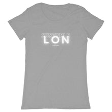 Load image into Gallery viewer, Eco - Friendly 100% Premium Organic Cotton Women’s Sustainable T-Shirt 140 – SUSTNBLE LON - Soil and Body