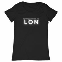 Load image into Gallery viewer, Eco - Friendly 100% Premium Organic Cotton Women’s Sustainable T-Shirt 140 – SUSTNBLE LON - Soil and Body