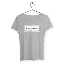 Load image into Gallery viewer, Eco - Friendly 100% Premium Organic Cotton Women’s Sustainable T-Shirt 140 – SUSTNBLE - Soil and Body