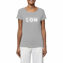 Load image into Gallery viewer, Eco - Friendly Organic Cotton Women’s Lightweight Sustainable T-Shirt 150 – SUSTNBLE LON - Soil and Body