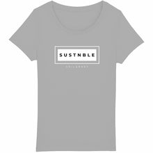 Load image into Gallery viewer, Eco - Friendly Organic Cotton Women’s Lightweight Sustainable T-Shirt 150 – SUSTNBLE - Soil and Body