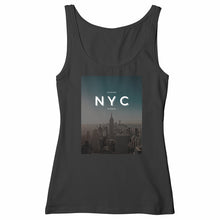 Load image into Gallery viewer, Eco - friendly Premium Organic Cotton Women's Slim Fit Tank Top - NYC - Soil and Body