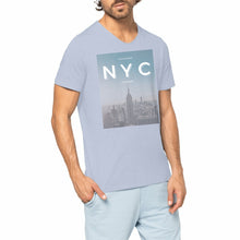 Load image into Gallery viewer, NYC Inspired Eco - friendly 100% Premium Organic Cotton Raw Edge Mens Sustainable T-Shirt - Soil and Body