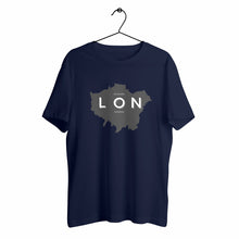 Load image into Gallery viewer, Eco - Friendly 100% Organic Cotton Unisex Heavyweight Sustainable T-Shirt 175 – London Map - Soil and Body
