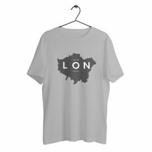 Load image into Gallery viewer, Eco - Friendly 100% Organic Cotton Unisex Heavyweight Sustainable T-Shirt 175 – London Map - Soil and Body
