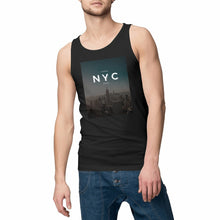 Load image into Gallery viewer, Eco - friendly 100% Premium Organic Cotton Men&#39;s Tank Top - NYC - Soil and Body
