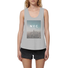 Load image into Gallery viewer, Eco - friendly 100% Premium Organic Cotton Women&#39;s Comfort Fit Tank Top - NYC - Soil and Body
