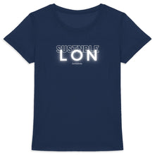 Load image into Gallery viewer, Eco - Friendly 100% Premium Organic Cotton Women’s Sustainable Slim T-Shirt 155 – SUSTNBLE LON - Soil and Body
