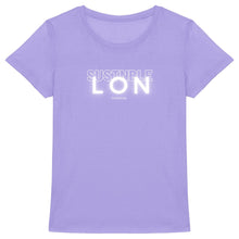 Load image into Gallery viewer, Eco - Friendly 100% Premium Organic Cotton Women’s Sustainable Slim T-Shirt 155 – SUSTNBLE LON - Soil and Body
