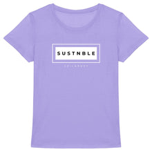 Load image into Gallery viewer, Eco - Friendly 100% Premium Organic Cotton Women’s Sustainable Slim T-Shirt 155 – SUSTNBLE - Soil and Body

