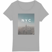 Load image into Gallery viewer, Eco - Friendly Organic Cotton Women’s Lightweight Sustainable T-Shirt 150 – NYC - Soil and Body
