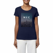 Load image into Gallery viewer, Eco - Friendly Organic Cotton Women’s Lightweight Sustainable T-Shirt 150 – NYC - Soil and Body
