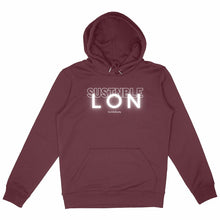 Load image into Gallery viewer, Eco - friendly Premium Organic Cotton Heavyweight Unisex Hoodie 350 – SUSTNBLE LON - Soil and Body
