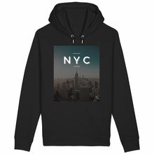 Load image into Gallery viewer, Eco - friendly Premium Organic Cotton Side Pocket Unisex Hoodie 300 – NYC - Soil and Body
