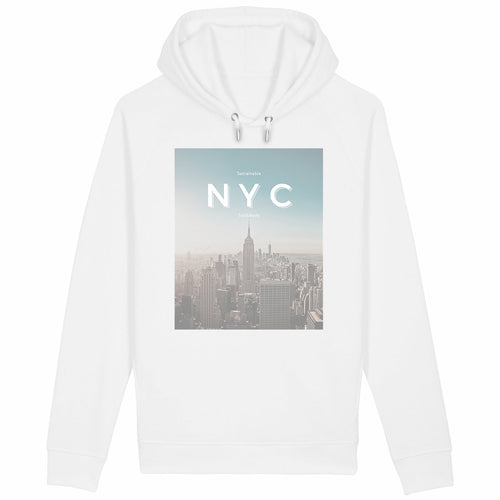 Eco - friendly Premium Organic Cotton Side Pocket Unisex Hoodie 300 – NYC - Soil and Body