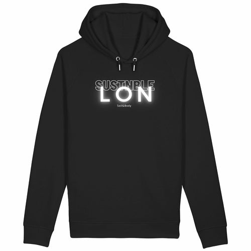 Eco - friendly Premium Organic Cotton Side Pocket Unisex Hoodie 300 – SUSTNBLE LON - Soil and Body