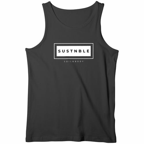 Eco-friendly 100% Premium Organic Cotton Men's Tank Top - SUSTNBLE