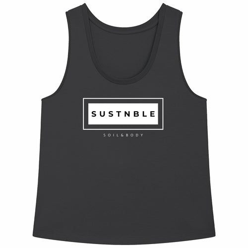 Eco-friendly 100% Premium Organic Cotton Women's Comfort Fit Tank Top - SUSTNBLE