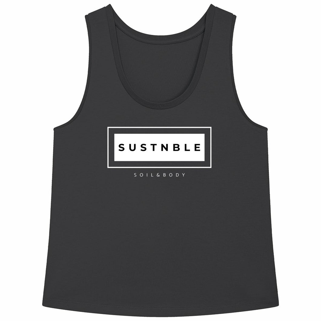 Eco-friendly 100% Premium Organic Cotton Women's Comfort Fit Tank Top - SUSTNBLE