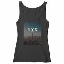 Load image into Gallery viewer, Eco-friendly Premium Organic Cotton Women&#39;s Slim Fit Tank Top - NYC
