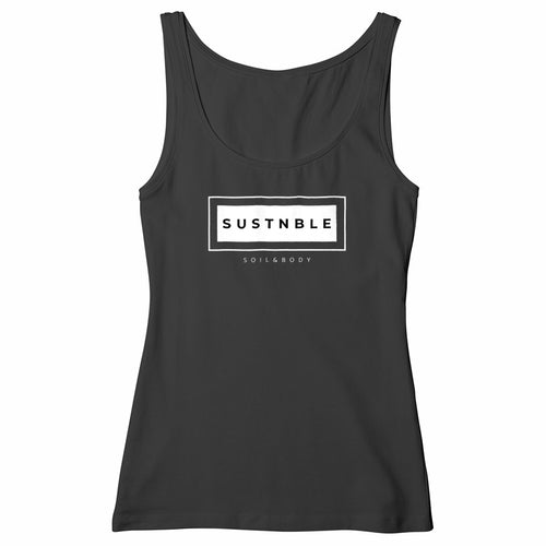 Eco-friendly Premium Organic Cotton Women's Slim Fit Tank Top - SUSTNBLE