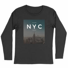 Load image into Gallery viewer, NYC - 100% Organic Cotton - Women`s Long Sleeve T-Shirt
