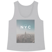 Load image into Gallery viewer, Eco-friendly 100% Premium Organic Cotton Women&#39;s Comfort Fit Tank Top - NYC
