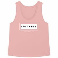 Load image into Gallery viewer, Eco-friendly 100% Premium Organic Cotton Women&#39;s Comfort Fit Tank Top - SUSTNBLE
