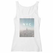 Load image into Gallery viewer, Eco-friendly Premium Organic Cotton Women&#39;s Slim Fit Tank Top - NYC
