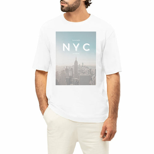 NYC - Organic Cotton - Unisex Oversize T-Shirt - Soil and Body