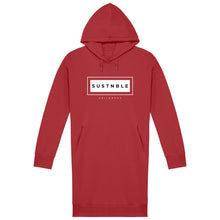 Load image into Gallery viewer, Eco - friendly Organic Cotton Hoodie Dress - SUSTNBLE - Soil and Body
