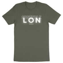 Load image into Gallery viewer, SUSTNBLE LON - 100% Organic Cotton - Unisex T-Shirt 150
