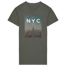 Load image into Gallery viewer, NYC - 100% Organic Cotton - Oversized T-Shirt Dress
