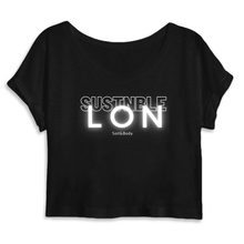 Load image into Gallery viewer, SUSTNBLE LON - 100% Organic Cotton - Crop Top - Soil and Body
